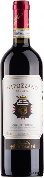 Вино "Nipozzano" Chianti Rufina Riserva DOCG, 2010, 0.375 л