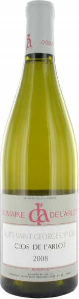 Вино Nuits-Saint-Georges Premier Cru "Clos de l'Arlot" AOC, 2008, 0.375 л