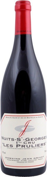 Вино Nuits-St-Georges 1er Cru AOC "Les Pruliers" 1999