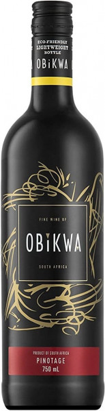 Вино Obikwa, Pinotage, 2020