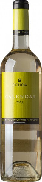 Вино Ochoa, "Calendas" Blanco, 2012