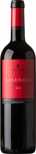 Вино Ochoa, "Calendas" Roble, 2010