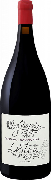 Вино Oleg Repin, "Listva" Cabernet Sauvignon, 1.5 л