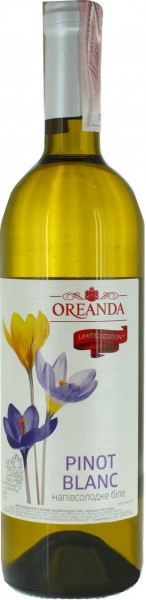 Вино "Oreanda" Pinot Blanc