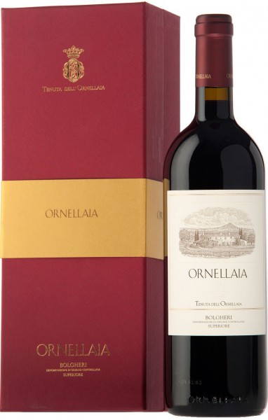 Вино "Ornellaia", Bolgheri Superiore DOC, 2012, gift box