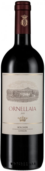 Вино "Ornellaia", Bolgheri Superiore DOC, 2015, 1.5 л