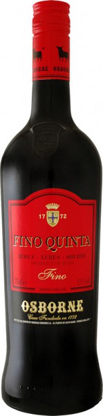Вино Osborne, "Fino Quinta"
