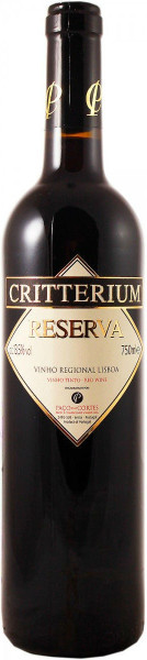 Вино Paco das Cortes, "Critterium" Reserva, Vinho Regional Lisboa IGP, 2015