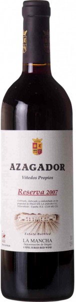 Вино Pago de la Jaraba, "Azagador" Reserva, La Mancha DO, 2007