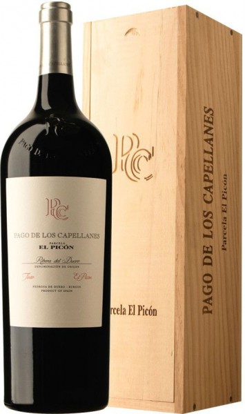 Вино Pago de los Capellanes, "Tinto Picon", Ribera del Duero DO, 2010, wooden box