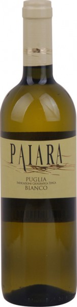 Вино "Paiara" Bianco, Puglia IGT, 2013