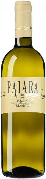 Вино "Paiara" Bianco, Puglia IGT, 2015