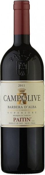 Вино Paitin, "Campolive", Barbera D’Alba Superiore DOC, 2011