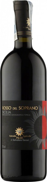 Вино Palari, "Rosso del Soprano", Sicilia IGT, 2009