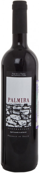 Вино "Palmira" Tempranillo, aged 6 months in oak barrels