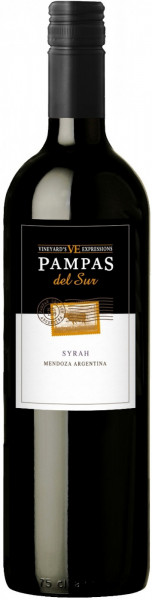 Вино Pampas del Sur, "Vineyard's Expressions" Syrah