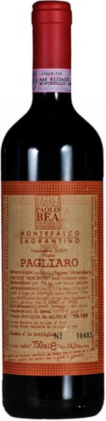 Вино Paolo Bea, "Vigna Pagliaro" Sagrantino di Montefalco DOCG, 2005