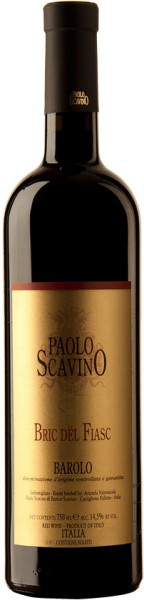 Вино Paolo Scavino, "Bric del Fiasc", Barolo DOCG, 2003