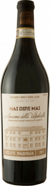 Вино Pasqua, "Mai Dire Mai" Amarone della Valpolicella DOCG, 2011