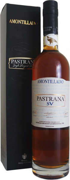 Вино "Pastrana" SV Amontillado, gift box, 0.5 л