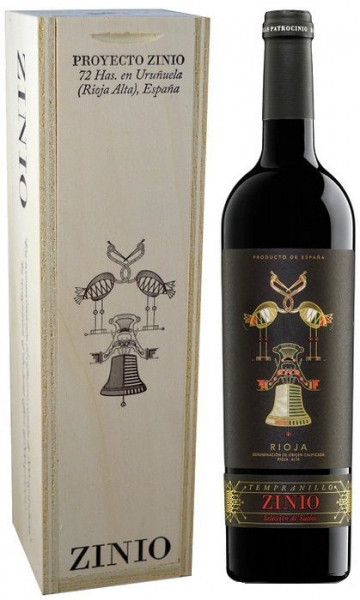 Вино Patrocinio, "Zinio" Seleccion de Suelos, Rioja DOCa, 2011, gift box