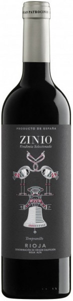 Вино Patrocinio, "Zinio" Vendimia Seleccionada, Rioja DOCa