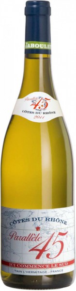 Вино Paul Jaboulet Aine, "Parallele 45" Blanc, Cotes du Rhone, 2012