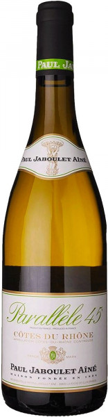 Вино Paul Jaboulet Aine, "Parallele 45" Blanc, Cotes du Rhone, 2017