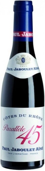 Вино Paul Jaboulet Aine, "Parallele 45" Rouge, Cotes du Rhone, 2012, 0.375 л