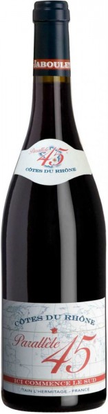 Вино Paul Jaboulet Aine, "Parallele 45" Rouge, Cotes du Rhone, 2013