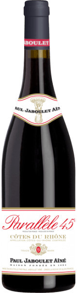 Вино Paul Jaboulet Aine, "Parallele 45" Rouge, Cotes du Rhone, 2016