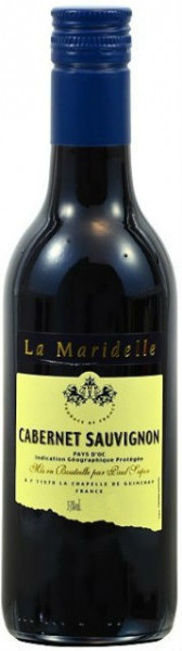 Вино Paul Sapin, "Le Maridelle" Cabernet Sauvignon Dry, 2018, 0.187 л