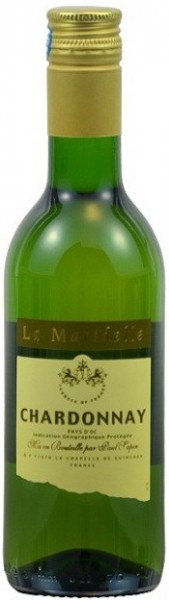 Вино Paul Sapin, "Le Maridelle" Chardonnay semi-dry, 0.187 л