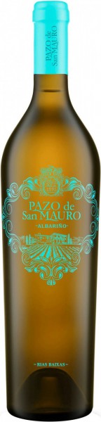 Вино "Pazo San Mauro" Albarino, Rias Baixas DO, 2015
