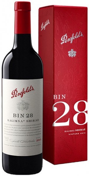 Вино Penfolds, "Bin 28" Kalimna Shiraz, 2013, gift box