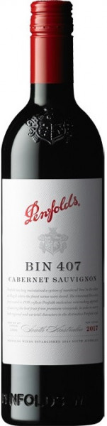 Вино Penfolds, "Bin 407" Cabernet Sauvignon, 2017