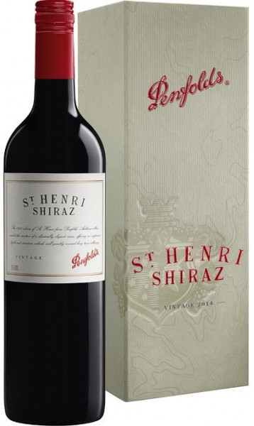 Вино Penfolds, "St. Henri" Shiraz, 2015, gift box
