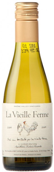 Вино Perrin et Fils, "La Vieille Ferme" Blanc, Cotes du Luberon AOC 2009, 0.187 л