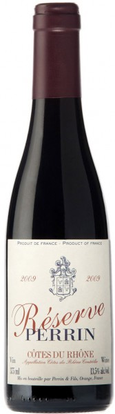 Вино Perrin et Fils, "Perrin Reserve" Cotes du Rhone AOC Rouge, 2009, 0.375 л