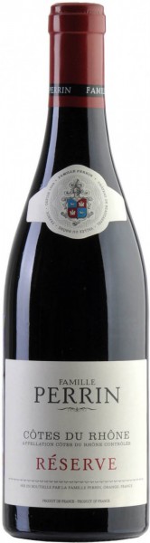 Вино Perrin et Fils, "Perrin Reserve" Cotes du Rhone AOC Rouge, 2011