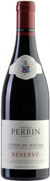 Вино Perrin et Fils, "Perrin Reserve" Cotes du Rhone AOC Rouge, 2012