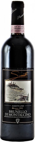 Вино Pertimali Sassetti, Brunello di Montalcino Riserva DOCG, 2006