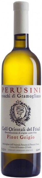 Вино Perusini, Pinot Grigio DOC, 2016