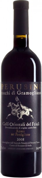 Вино Perusini, "Rosso del Postiglione", Colli Orientali del Friuli DOC, 2008