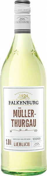 Вино Peter Mertes, "Falkenburg" Muller-Thurgau Lieblich, Rheinhessen QbA, 1 л