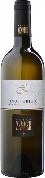 Вино Peter Zemmer, Pinot Grigio, Alto Adige DOC, 2014