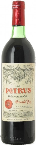 Вино Petrus, Pomerol AOC, 1981