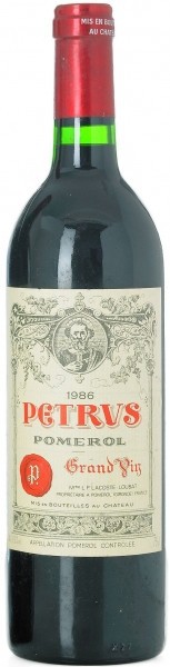 Вино Petrus, Pomerol AOC, 1986