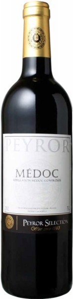 Вино "Peyror" Medoc AOC, 2012