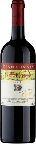 Вино Piantonaia, Alta Valle della Greve IGT, 2016